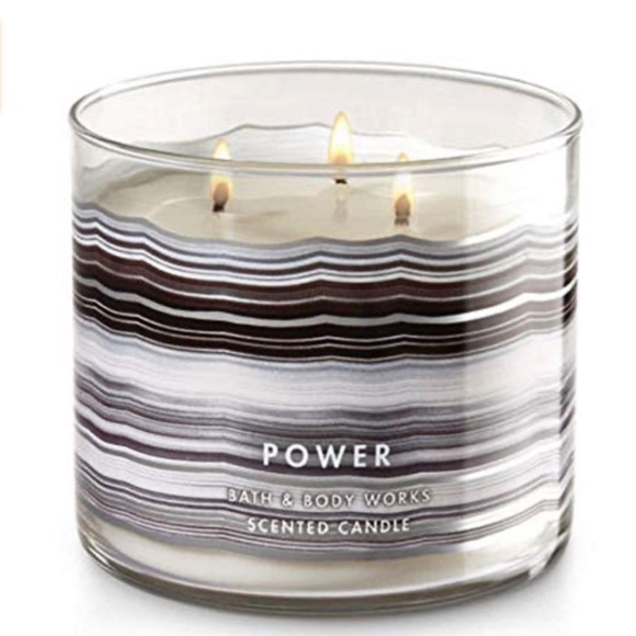Bath & Body Works Other - New Bath & Body Works 3 Wick Candle Onyx POWER